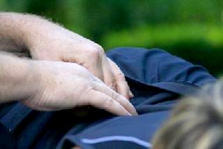 hands in touch